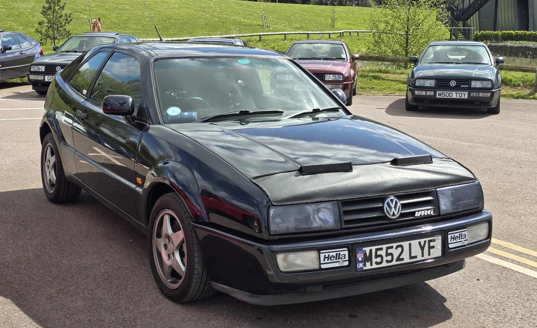 Volkswagen Corrado VR6, three-quarter front view