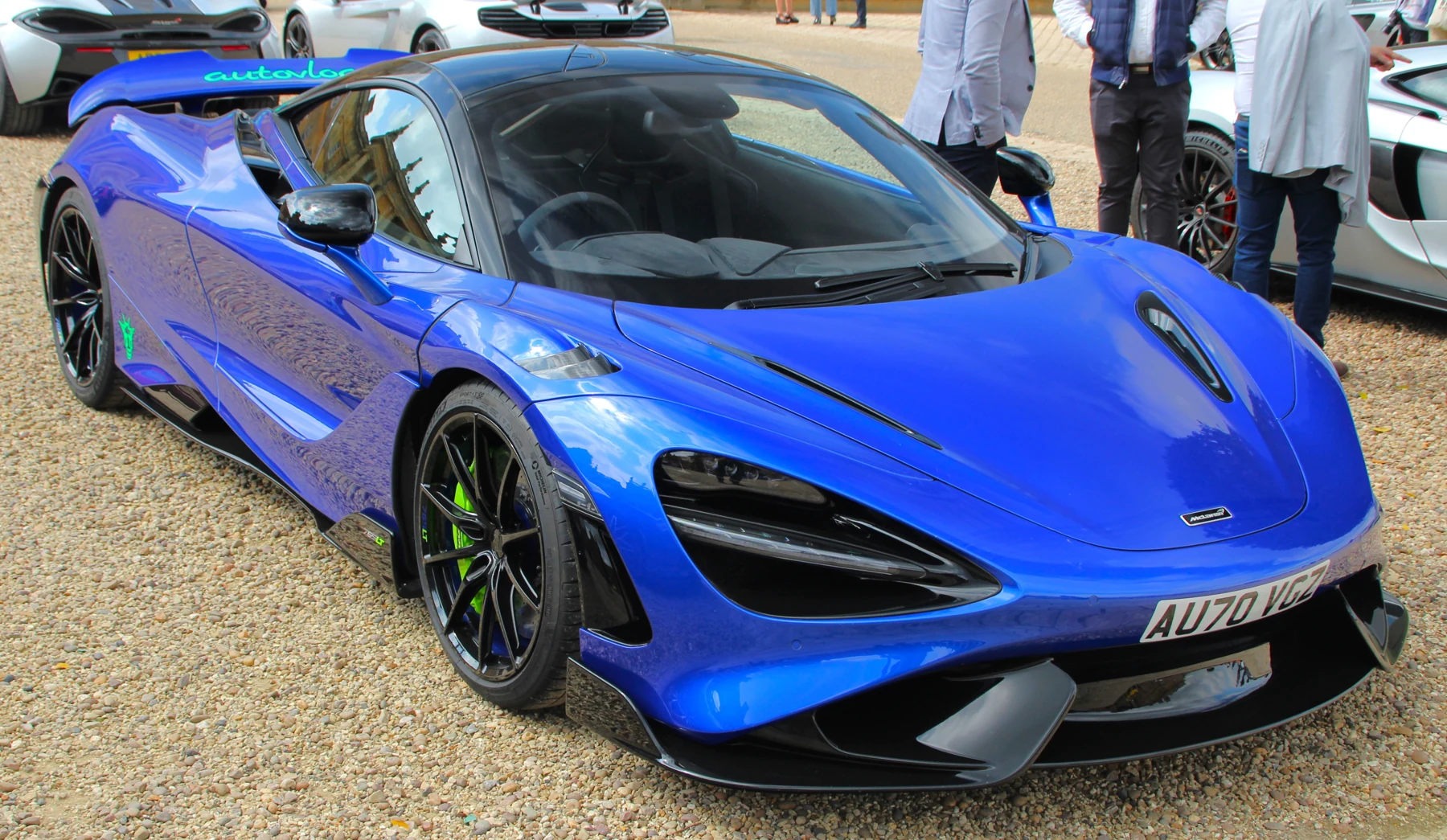 McLaren 765LT coupe, three-quarter front view